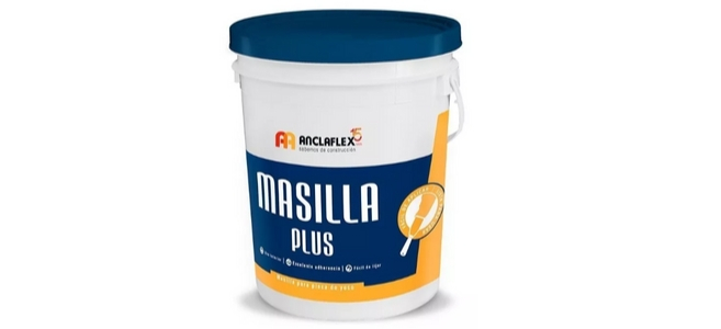 Masilla Anclaflex Plus, balde 28kg